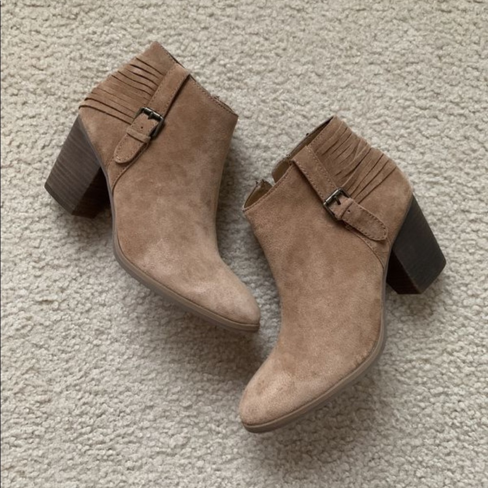 Franco Fortini Women’s Briana Zip Up Ankle Boots